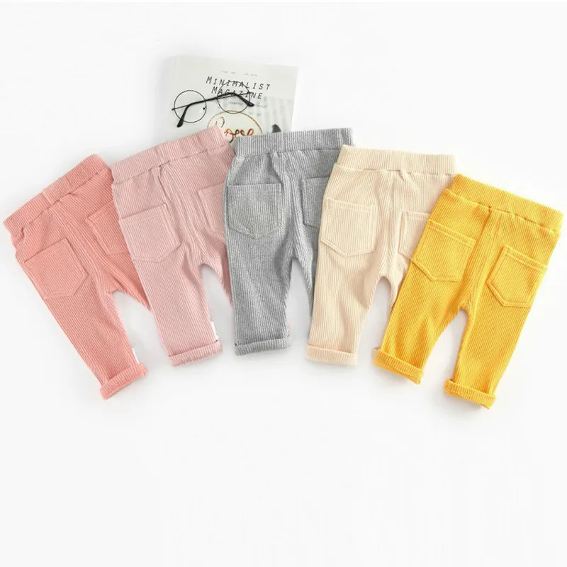 Toddler Kids Harem Pants Newborn Baby Boys Girls Trousers Leggings for Age 0-3T