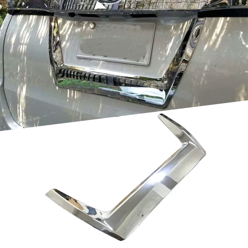 

For Toyota Voxy Noah R80 2017 2018 ABS Chrome Trunk Lid Tailgate Cover Rear Gate Garnish Trunk Lid Trim Car Styling Accessories