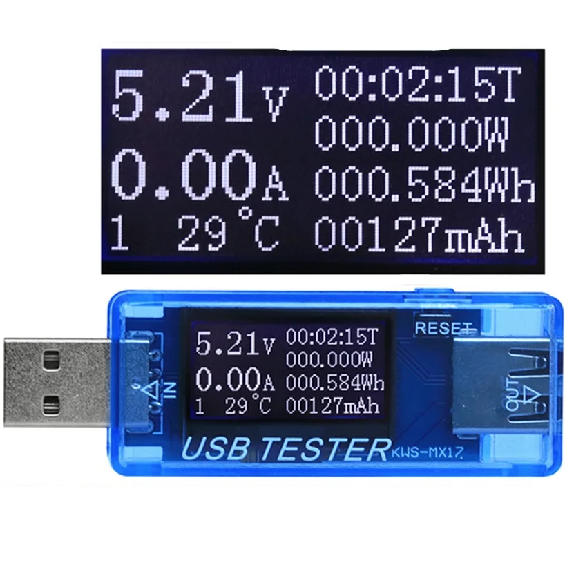 ALLSOME 8 в 1 QC2.0 3 0 4 30 электрическая мощность USB тестер напряжения измеритель тока