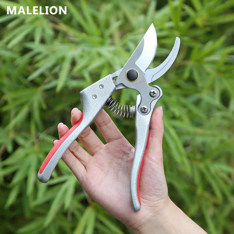 

2019 SK5 Steel Pruning Shears Labor-Saving Handle Fruit Branch Scissors Manual Fruit Tree Pruning Scissors Garden Tools For Men