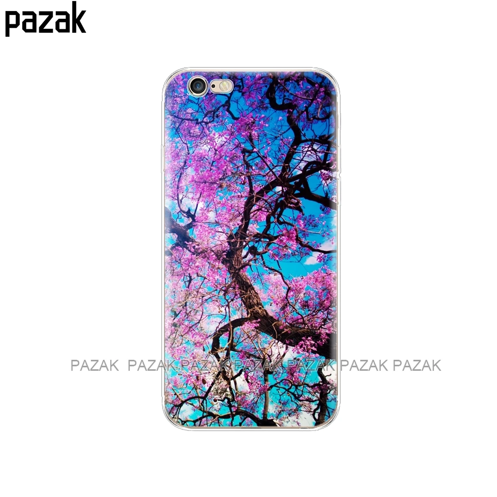 Силиконовый чехол для Iphone X 8 7 6 6s 5 5s SE Plus мягкая задняя крышка из ТПУ 360