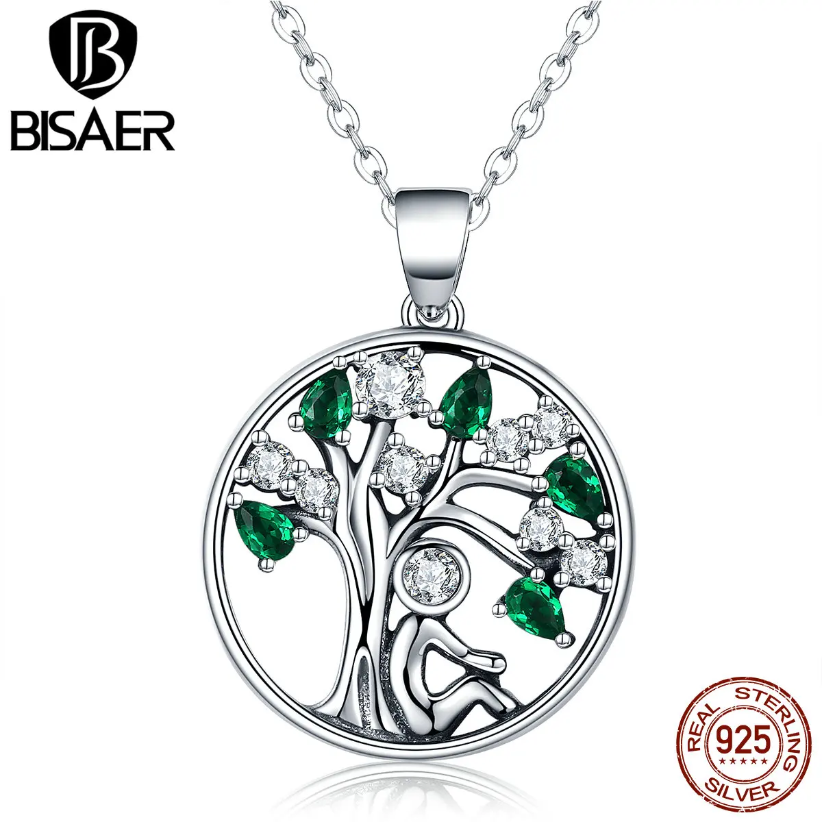 Подвеска Дерево жизни из серебра 925 пробы с фианитом|tree of life|fashion jewelryjewelry fashion |