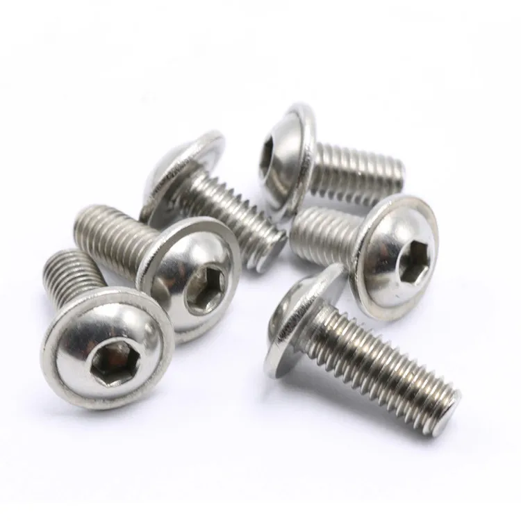 Stainless Steel M5 X 25 Button Socket Head Screw A2 10 Pack