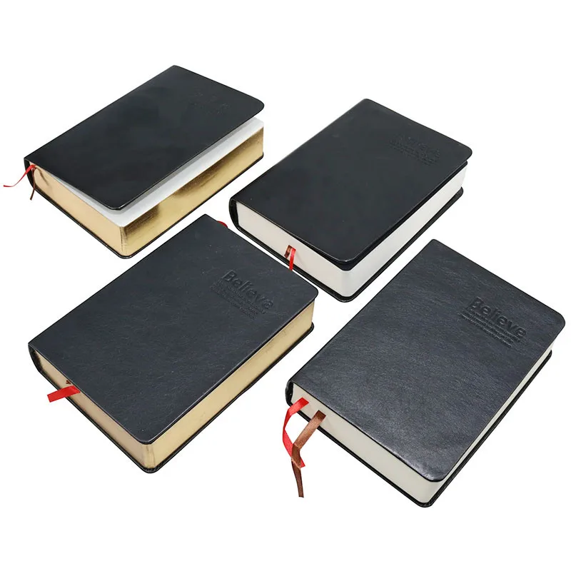 Caderno de Papel Grosso do Vintage Bloco de Notas de Couro Artigos de Papelaria Bíblia Livro Diário Zakka Diários Agenda Planejador Escola Escritório Suprimentos 5 Material escolar e de escritório