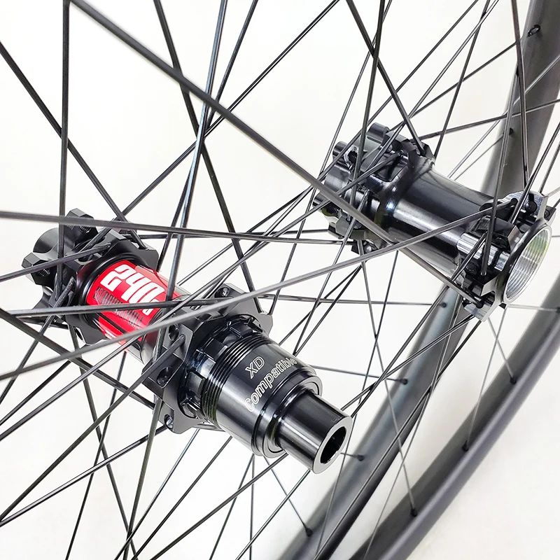 Cheap 1290g 29er MTB XC 30mm Asymmetric hookless lefty 2.0 22mm depth straight pull carbon wheels 240 rear hub left hand wheels 2 Cheap 1290g 29er MTB XC 30mm Asymmetric hookless lefty 2.0 22mm depth straight pull carbon wheels 240 rear hub left hand wheels 2