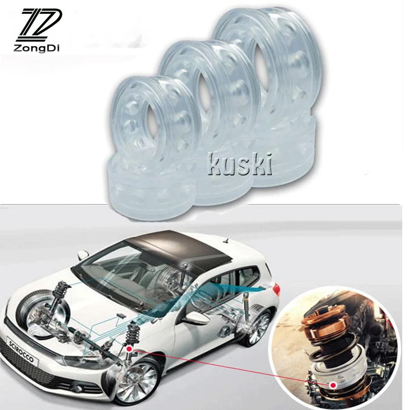 

ZD 2PCS Car Styling Protection Spring Bumper Shock Absorber For Mercedes Benz W203 W211 W204 W210 AMG BMW F10 E34 E30 F20 X5 E70