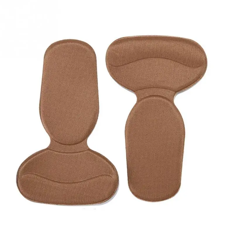 1 pair Orthopedic Insole Brand New T-Shape Silicone Non Slip Cushion Foot Heel Protector Liner Shoe Insole Pads