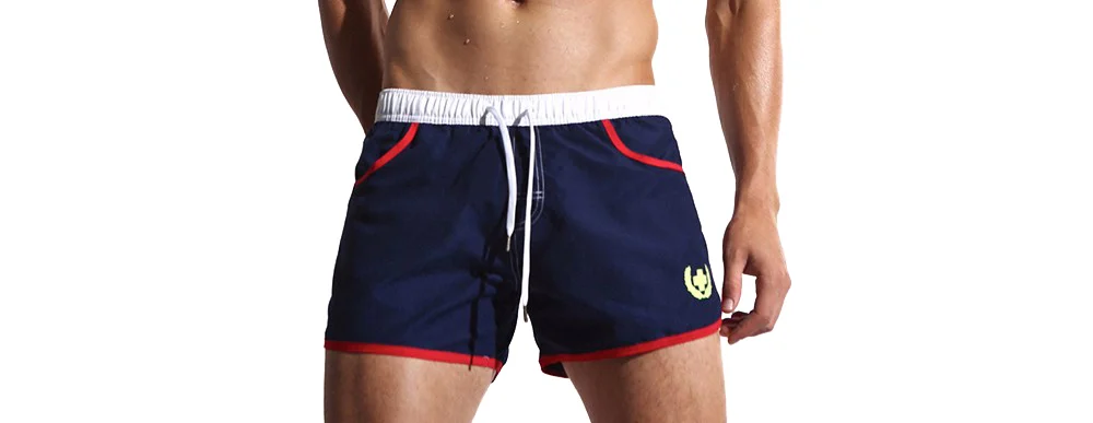 Aimpact Quick Dry Men's Board Shorts Sea Maillot De Bain Sexy Beach Bermuda Elastic Waist Lining Liner Men's Board Shorts AC432 (16)