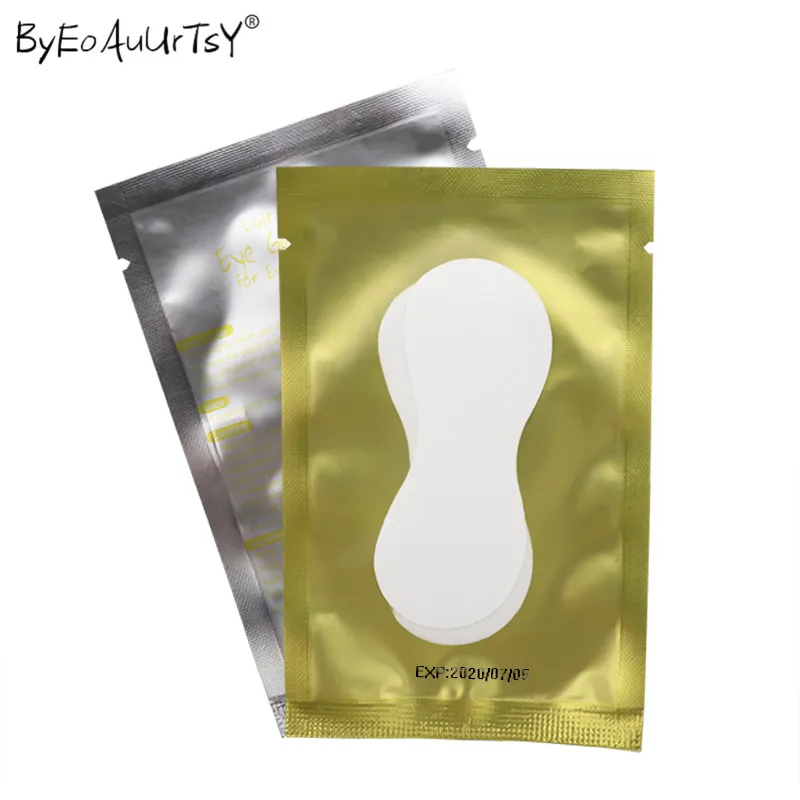 20 PairsPack Paper Patches Eyelash Under Eye Pads Lash Eyelash Extension Grafted Eye Stickers Wraps Make Up Tools               (5)