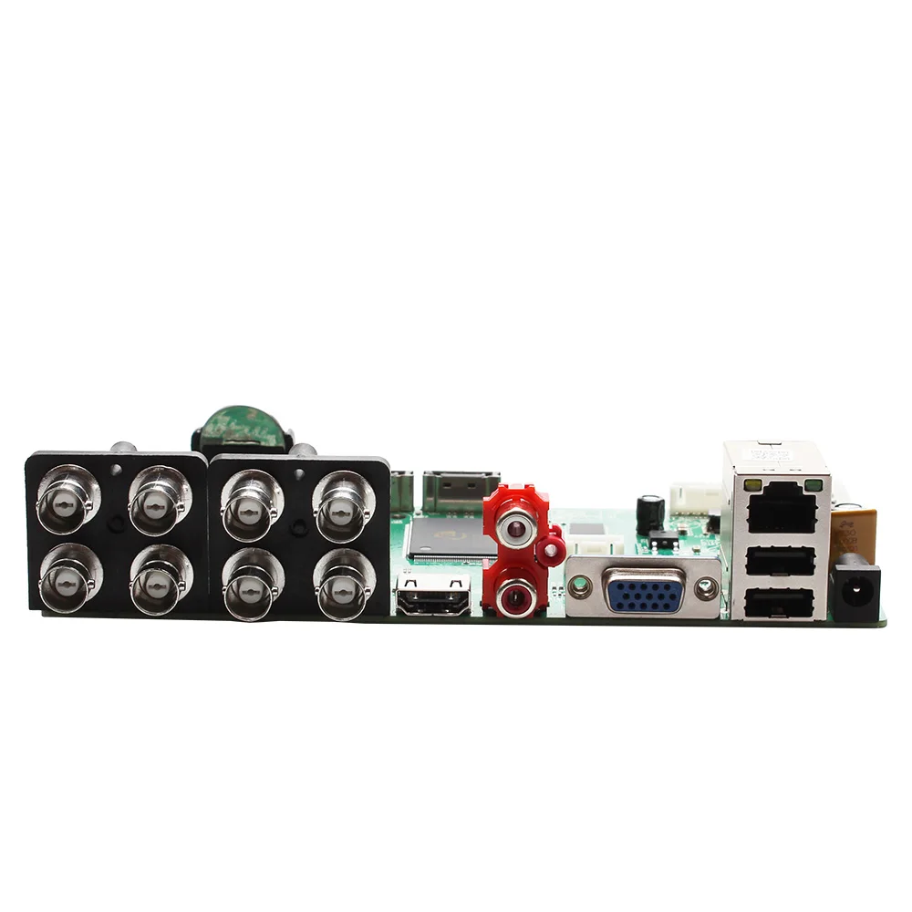 BESDER 5 в 1 AHD CVI TVI IP CVBS 8CH CCTV DVR Mini 1080N воспроизведение 12fps SATA HDD порт ONVIF