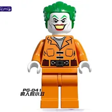 HAOGAOLE 100 шт. PG041 строительные блоки Супергерои Мстители Джокер Харли Куинн блоки "бетмен" игрушки