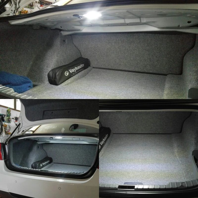 24 Led Interior Light Footwell Luggage Trunk Boot Glove Box