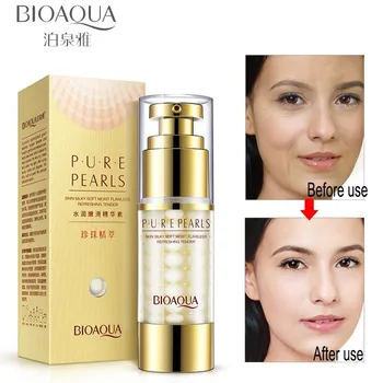 

BIOAQUA Pure Pearl Collagen Emulsion Face Moisturizing Hyaluronic Acid Face Skin Care Hydrating Anti Wrinkle Anti Aging Essence