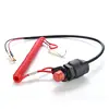 1PC New Universal Boat Outboard Engine Motor Kill Stop Safety Tether Lanyard Accessories Motorcycle Switches ► Photo 2/5