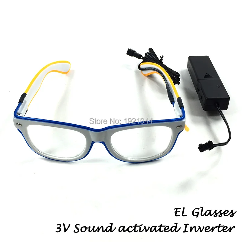 sound activated(blue yellow)