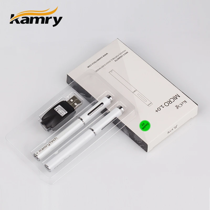 

Original Kamry KeCig Micro 1.0+ Plus Kit Vapor Mini E-Cig Top Filling Atomizer Electronic Cigarette Vape Pen vaporizer E Cig