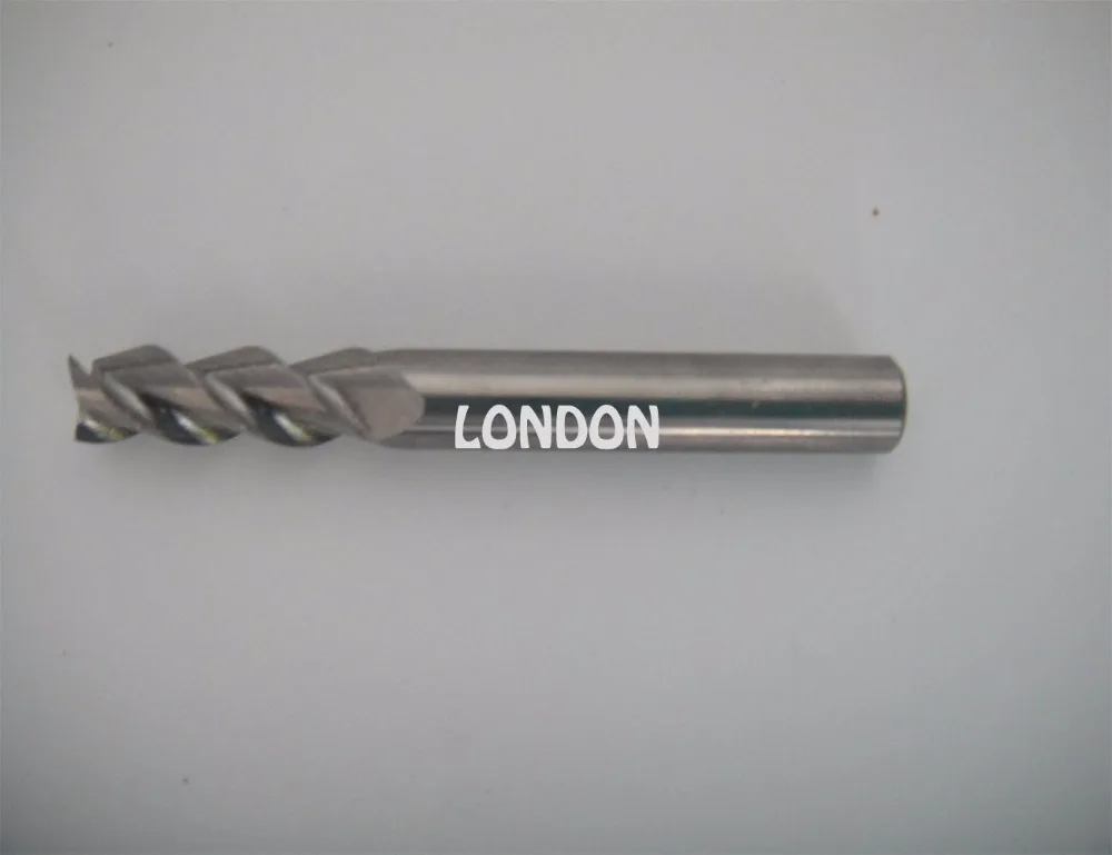 

3 flutes 6*4*18mm aluminum cutting bits cnc milling tools end mill bits carbide materials