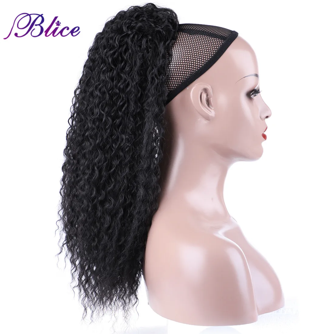 Blice Synthetic Afro Kinky Curly Hair Ponytail 18\