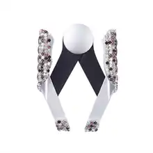 1 Piece Car Air Vent Phone Holder GPS Holder Handmade Rhinestone Outlet Clip Type Multi-function Universal 360 Degree Rotation