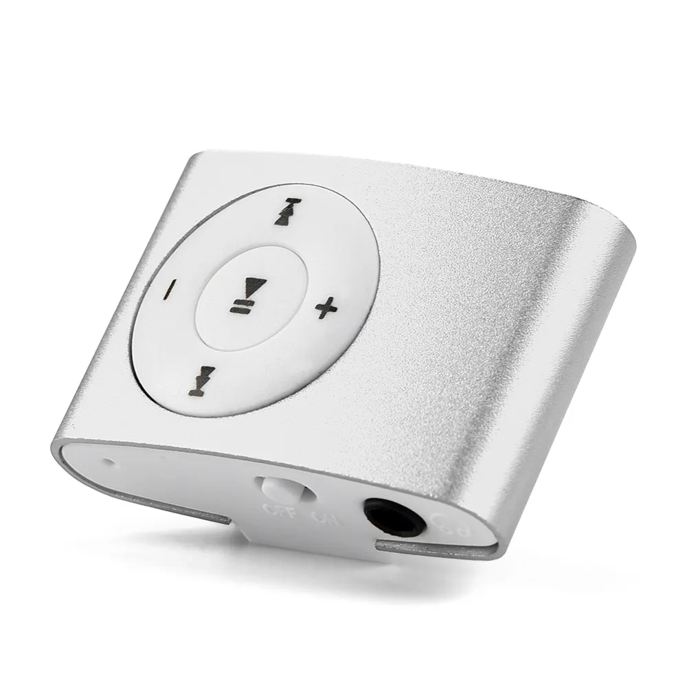 Мини USB MP3 плеер с клипсой ЖК экран поддержка 32 ГБ Micro SD TF карты металлический