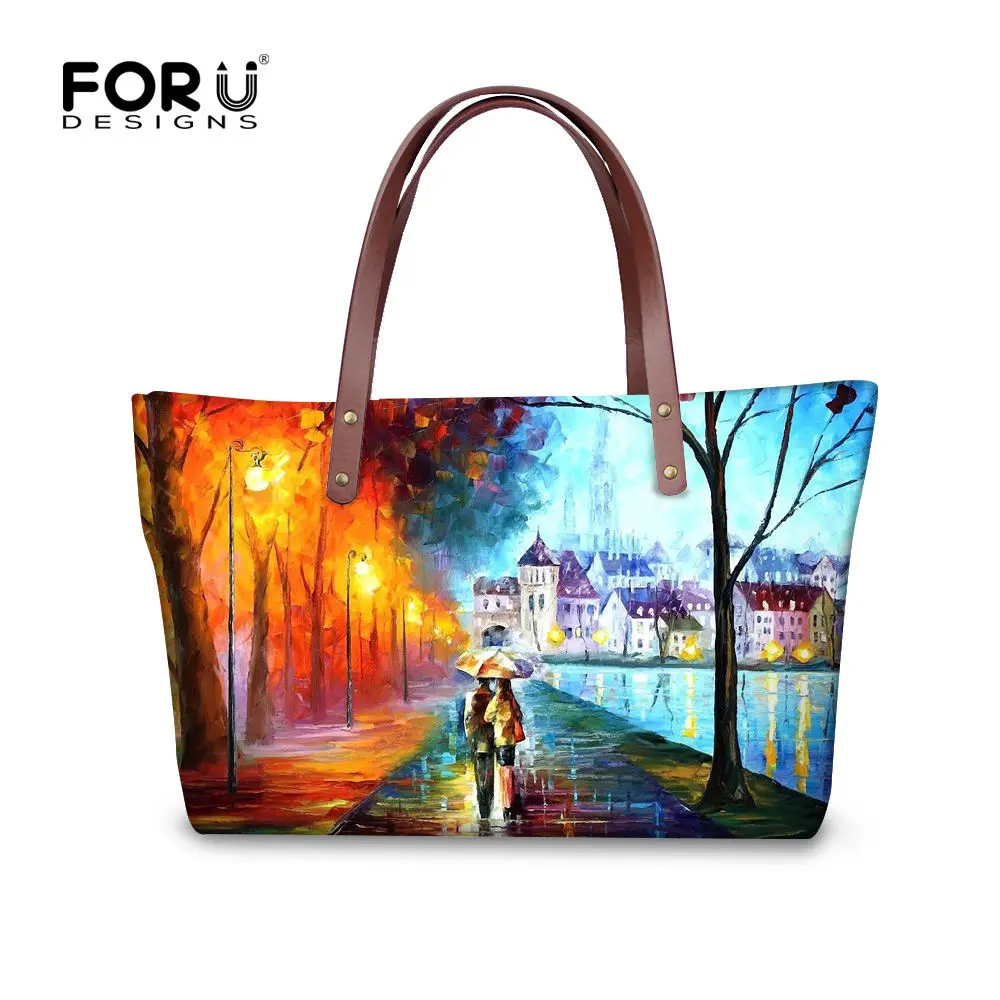 FORUDESIGNS Bolsas Feminina женская сумка 3D цветок женская сумка через плечо большая верхняя часть одежды для путешествий с ручкой сумка для девочки - Цвет: C0152AL