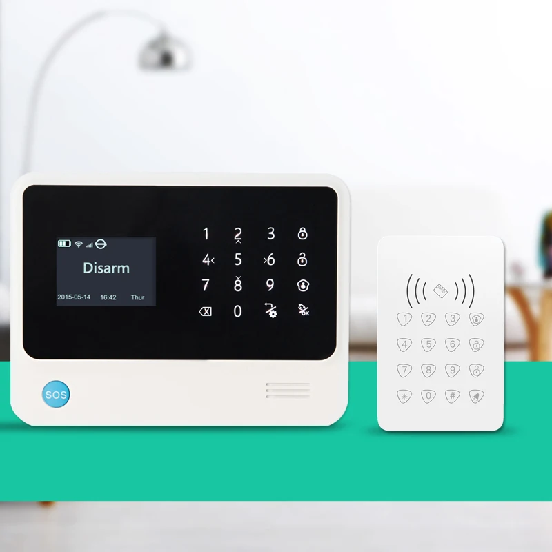 1 комплект) домашний дизайн G90B Plus wifi GSM сигнализация комплект датчика английский Spansih русский Умный дом wifi GSM охранная сигнализация