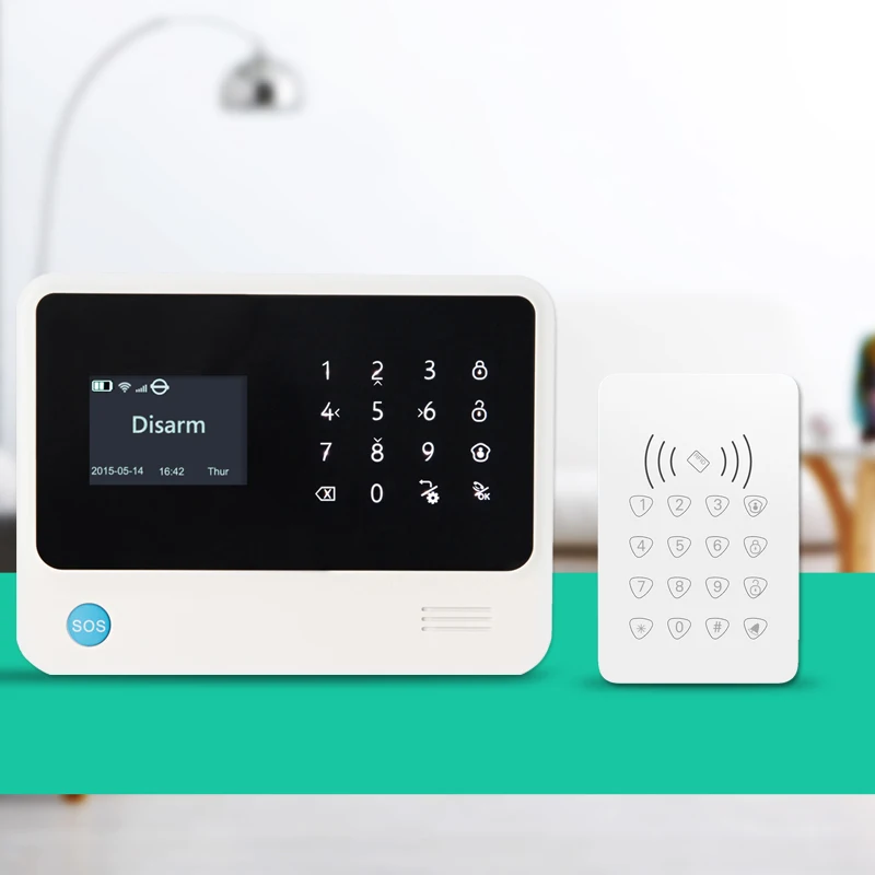 (1 комплект) система сигнализации G90B Plus Wi Fi GSM с датчиком английская испанская