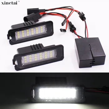 

2PCS Canbus Error Free LED Number License Plate Light for Porsche Cayenne Boxster Cayman Carrera Turbo GT2 GT3 987 996 997 958