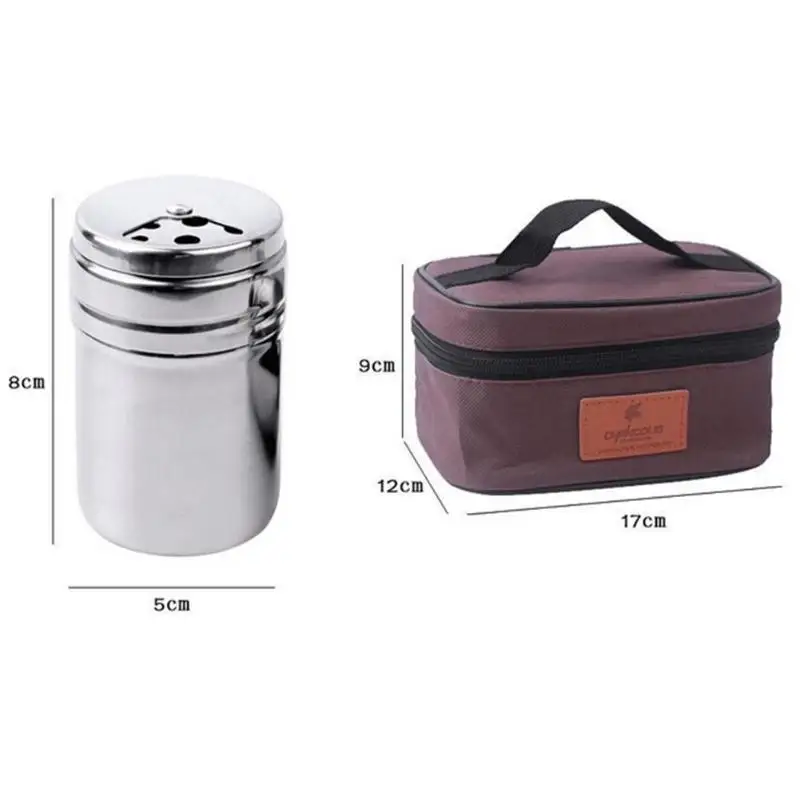6 unids/set de acero inoxidable frascos de especias sal azúcar pimienta de condimento de almacenamiento latas Cocina Barbacoa al aire libre barbacoa herramienta 6 unids/set de acero inoxidable frascos de especias sal azúcar pimienta de condimento de almacenamiento latas Cocina Barbacoa al aire libre barbacoa herramienta