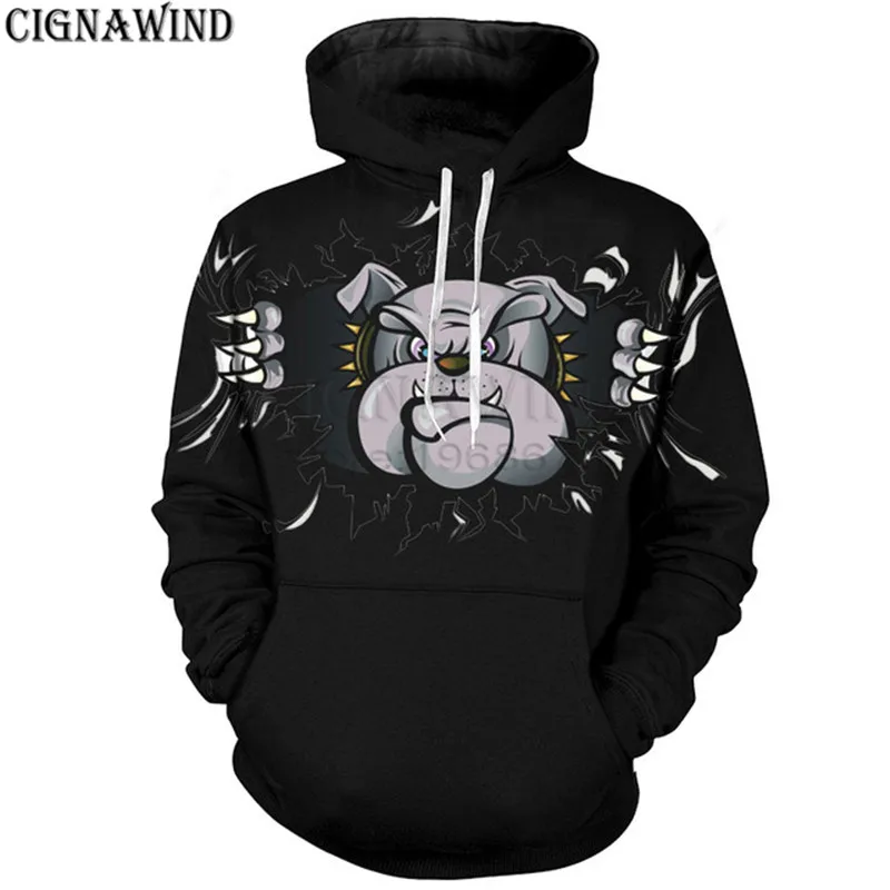 Fashion funny Animal Dog hoodie men/women 3D printed hoodies
