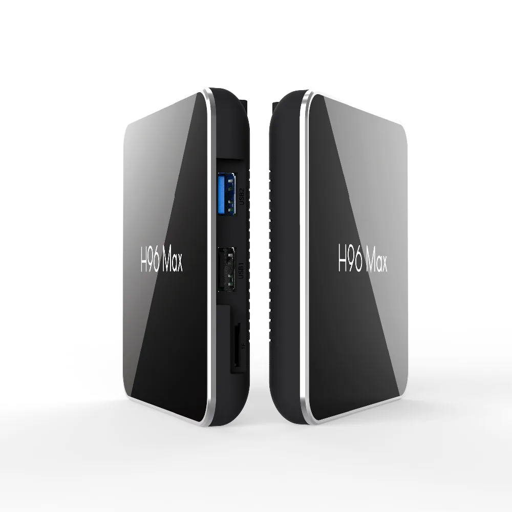 H96 Max X2 Смарт ТВ BOX Android 8 1 2 4G Wi Fi 5 ГГц 100 M LAN 4 K Bluetooth ядра Гб DDR4 16 H.265 GooglePlay Media