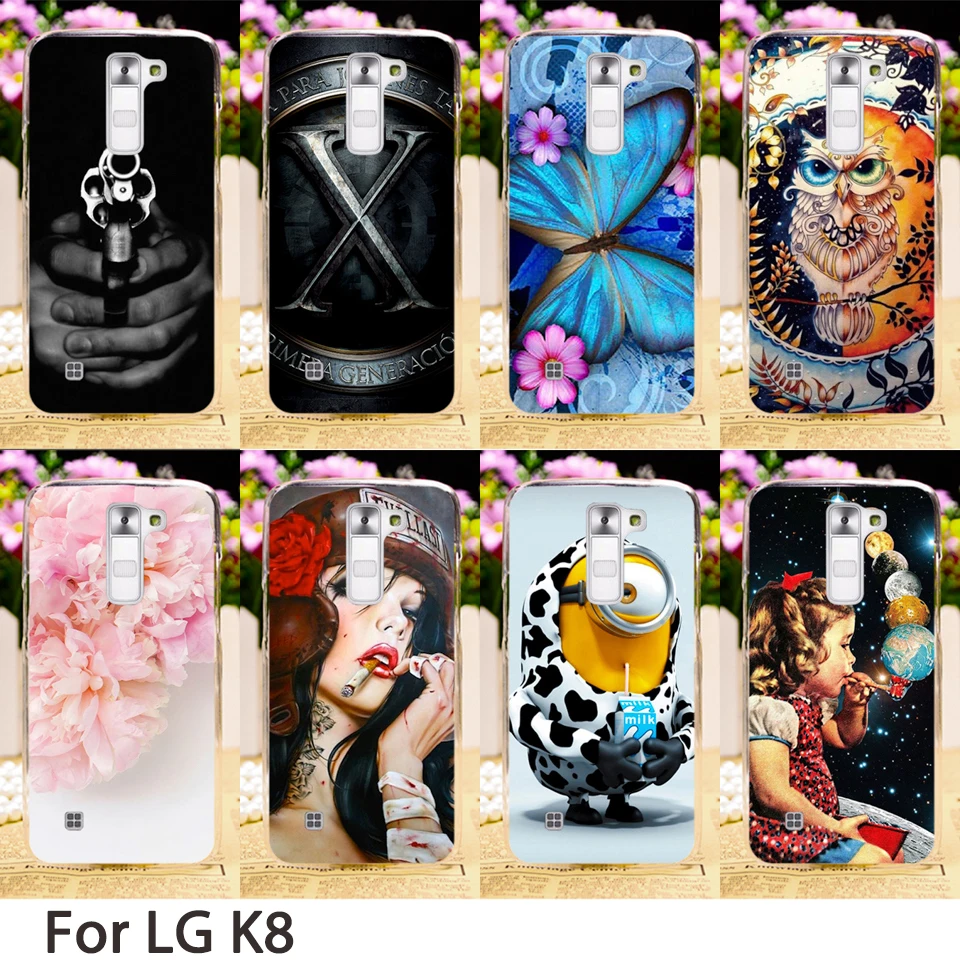 Soft Phone Cases For LG K350ds K Series K8 LTE K350 K350E