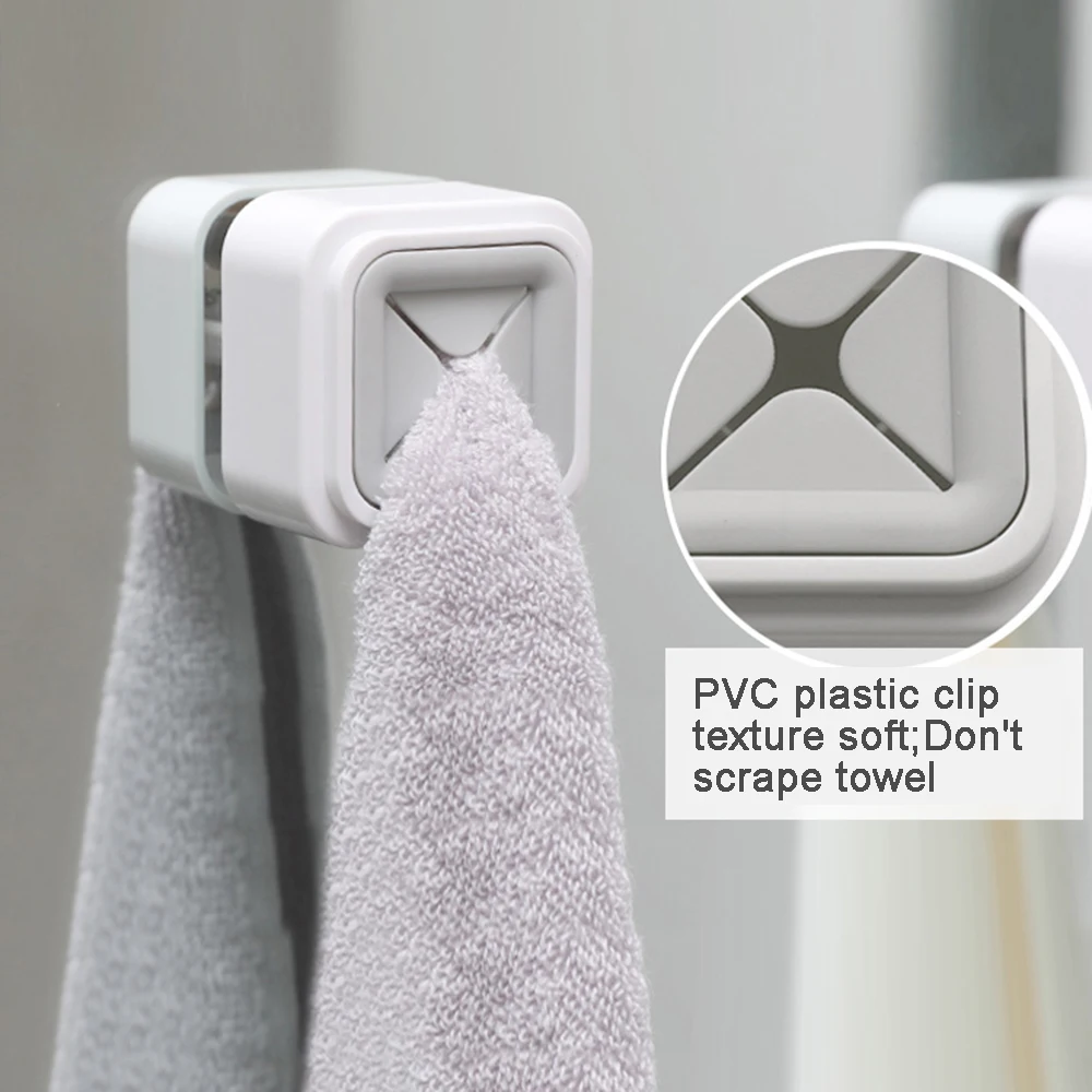 1 шт. удобные кухонные крючки для хранения стиральная вешалка для одежды держатель полотенец присоска настенное окно инструмент для ванной комнаты случайный цвет