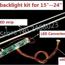 1 Набор = 6,50$5 набор = 21,58$ регулируемый светильник светодиодный задний светильник комплект 540 мм, работа для 1" 17" 1" 22" 2" 24" Обновление ЖК-экрана до СВЕТОДИОДНЫЙ монитор