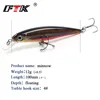 FTK Fishing Lure 1 pc  Bass Lure 100mm/12g Floating Hook Accessories Sinking Wobblers Hard Lure 3D Eye Fishlike Slow Floater HF ► Photo 3/6