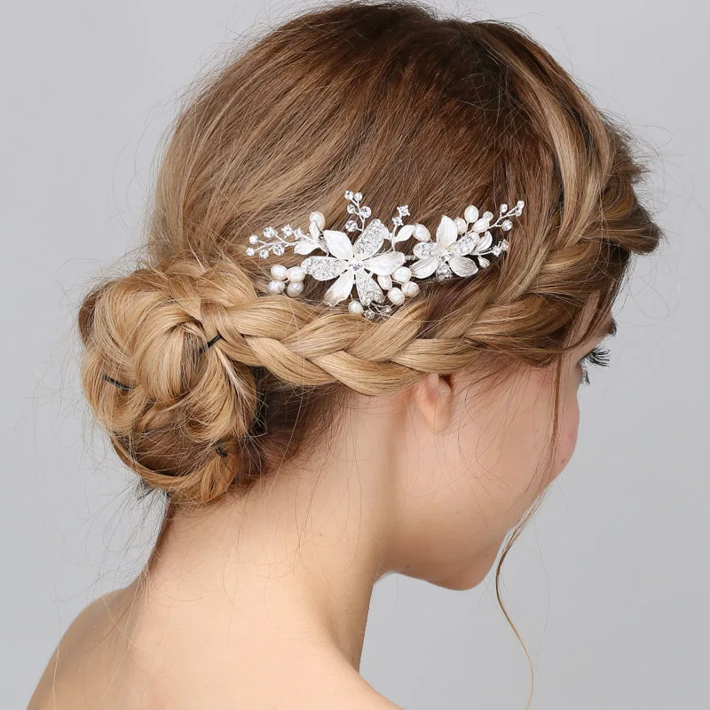 AC3080 Pearl hair comb (5)