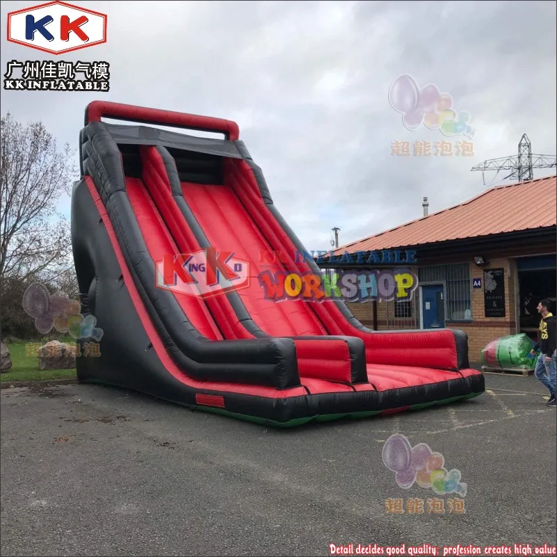 Tobogán inflable gigante comercial para adultos, 7 metros de alto, precio  de venta de fábrica China, inflable, KK|Castillos inflables| - AliExpress