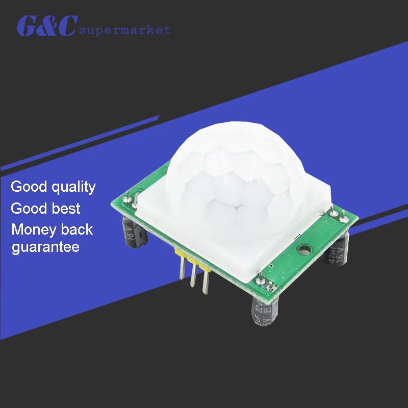 

SR501 HC-SR501 Adjust IR Pyroelectric Infrared PIR module Motion Sensor Detector Module for arduino