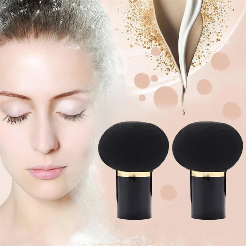 2019 Mushroom Head Shape Wet And Dry Dual-use Air Cushion  BB Cream Puff Foundation Sponge Makeup Puff Concealer Blush 2019 Mushroom Head Shape Wet And Dry Dual-use Air Cushion  BB Cream Puff Foundation Sponge Makeup Puff Concealer Blush