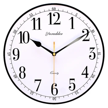 

New Arrival Modern Simple Design Fashion MDF Wall Clock Wood Decorative DIY No Frame 28cm Wall clock