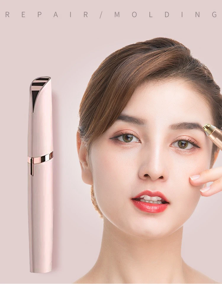 

Thread Eyebrows Women Epilator Eyebow Repairer Hair Removal Machine Painless Mini Lipstick Epilator hair removal device