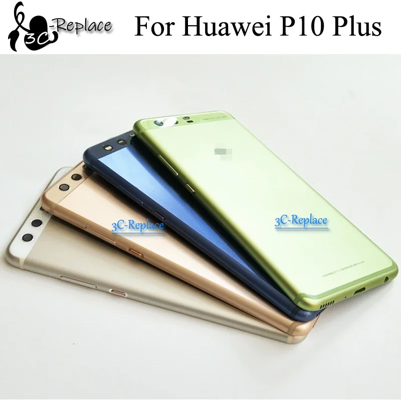 5,5 дюймов для Huawei P10 Plus P10Plus VKY-L29 VKY-AL00 VKY-L29A VKY-L09 задняя Батарея крышка дверца батарейного Корпус задняя Стекло запчасти