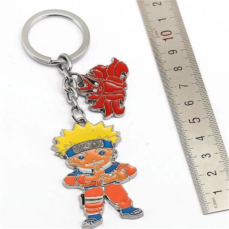 HSIC Anime Naruto llavero Sasuke Uzumaki kawashi Gaara figuras de acción Chaveiro mujeres hombres llavero Cosplay llaveros