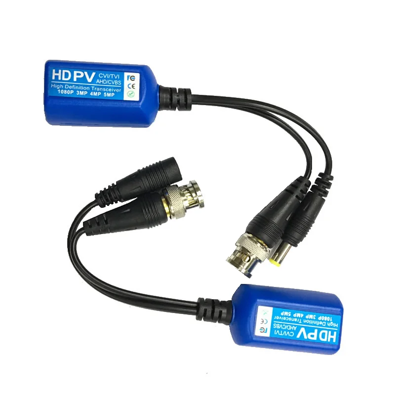 Для 2MP 3MP 4MP Anpwoo 215PV 200M диапазон для HD CVI/AHD/TVI Twisted BNC CCTV пассивные приемопередатчики