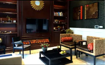 

1800*400*200mm stainless steel indoor fireplace with flame effect