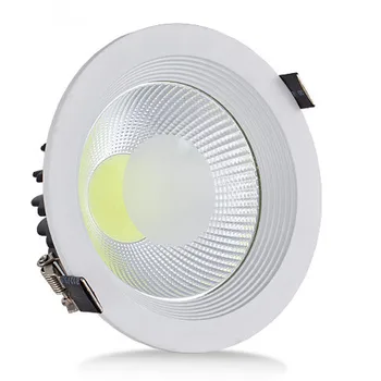 

Free Shipping 30W Led Ceiling Light COB lamp LED Down Light Recessed LED Lamp Warm White Cool White For Home AC85-265V