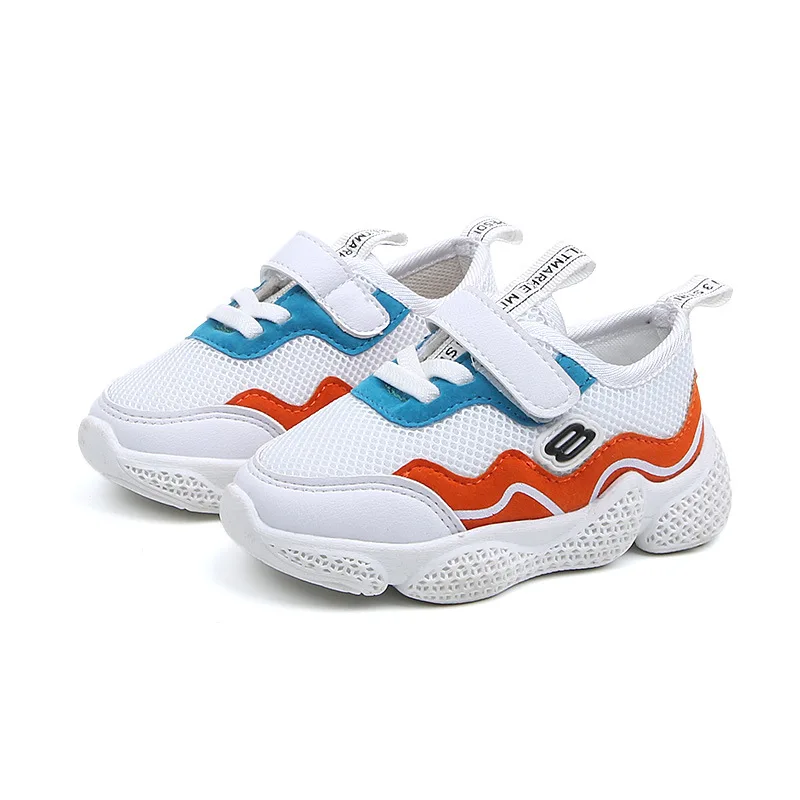 

Children's sports shoes spring and autumn new fashion breathable boys net shoes girls soft bottom sports baby toddler shoes