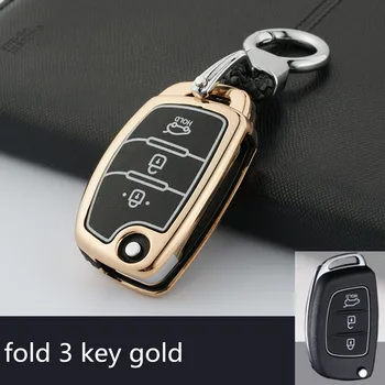 

car Key Case Cover for Hyundai IX25 IX35 I20 I30 I40 hb20 Santa Fe Creta Solaris 2017 ix35 Santafi IX45 Solaris 2014