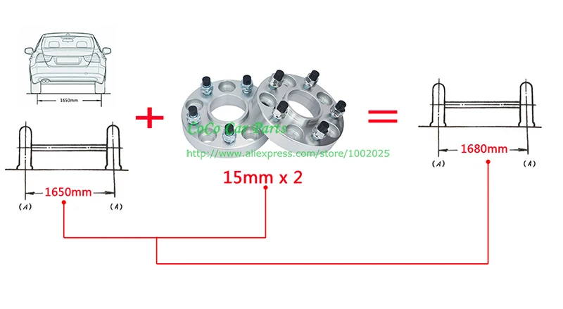 2шт | PCD 4x100 | CB 54,1 | 12x1. 5 | толстые 15 мм кованые литые колесная Проставка адаптер для KIA