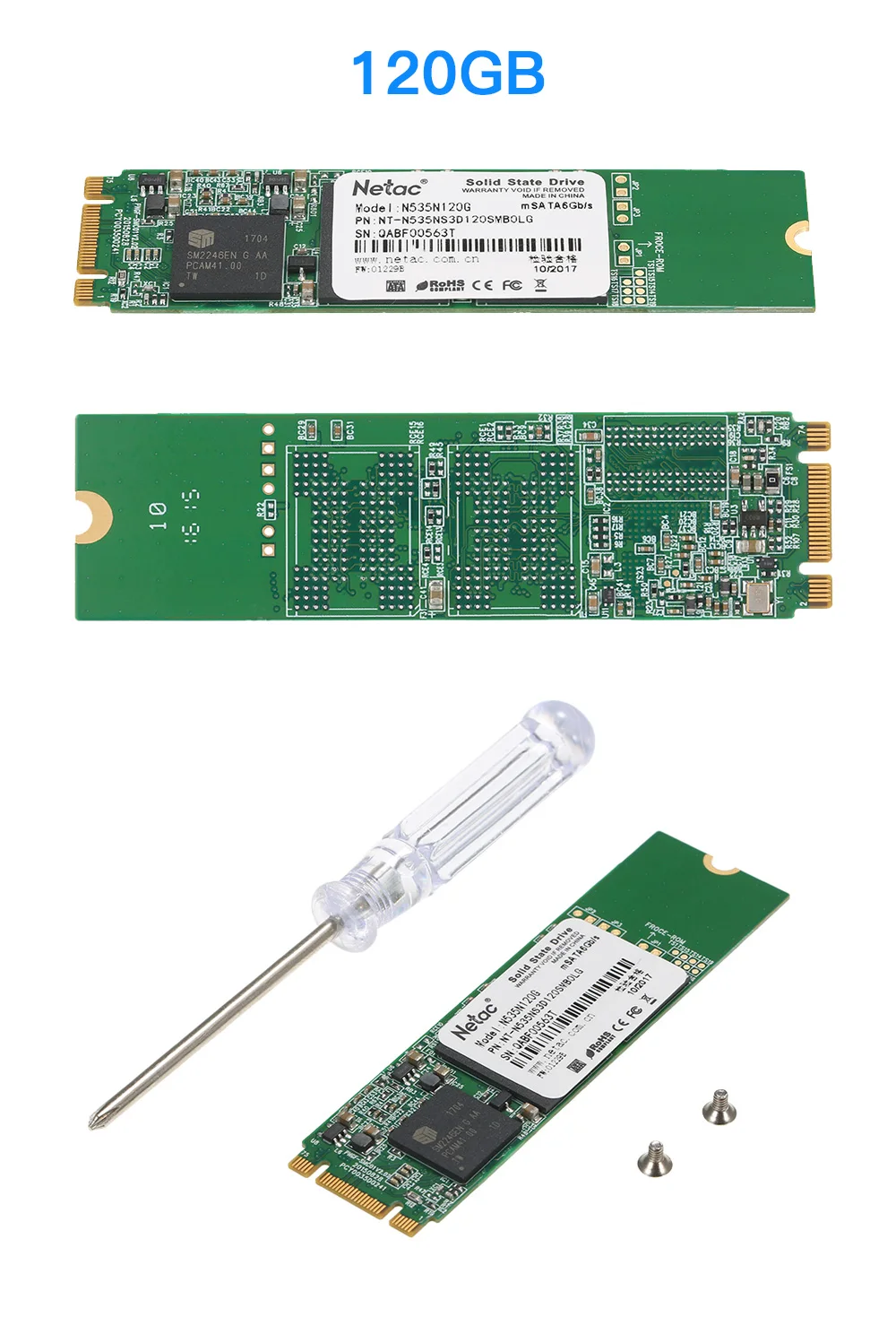 Netac M.2 2280 SSD жесткий диск 240 ГБ 120 ГБ Внутренний твердотельный накопитель 240 ГБ M2 TLC Флэш-Накопитель SSD жесткий диск для настольного компьютера ПК